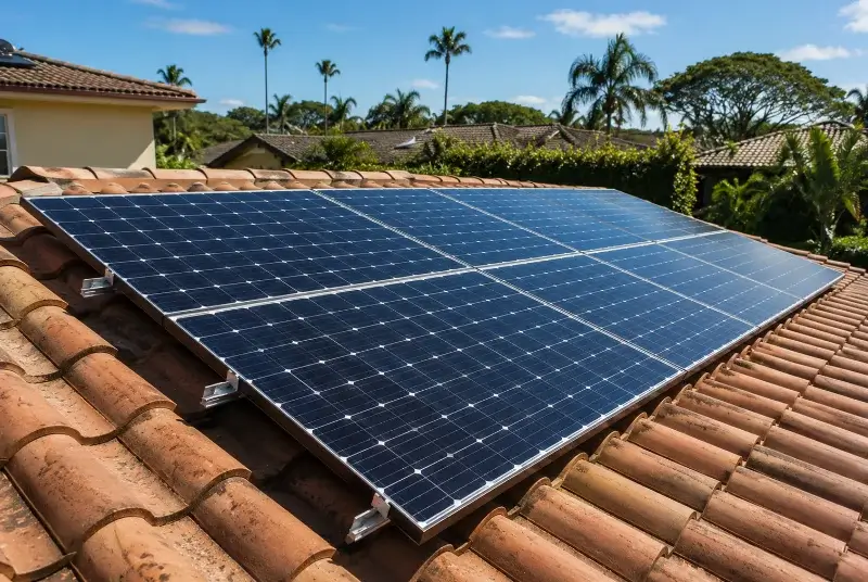 Installation de panneaux solaires à Vernoil-le-Fourrier